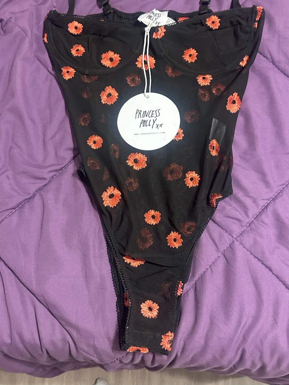 Princess Polly Madsen mesh bodysuit